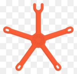 Popmount 2 Flex Tangerine - Popsockets png