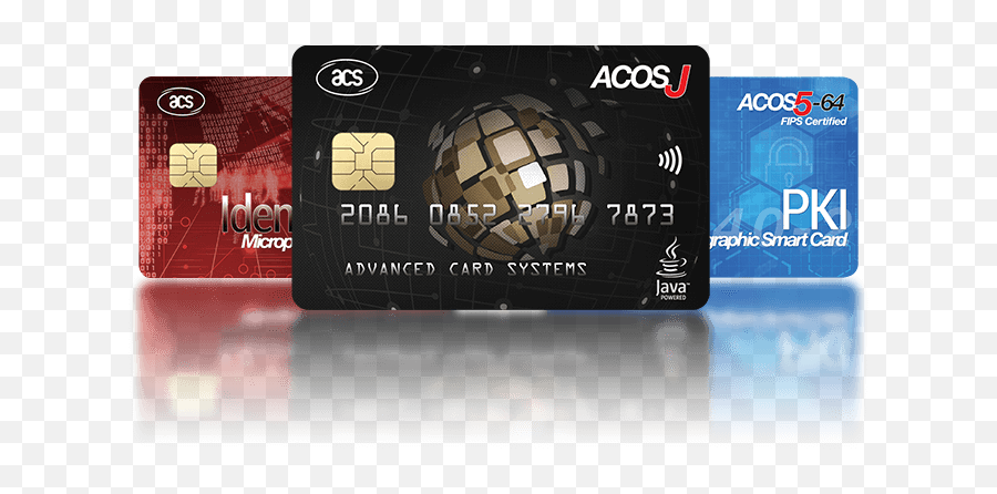 Acs - Smart Card Png,Credit Card Reader Icon