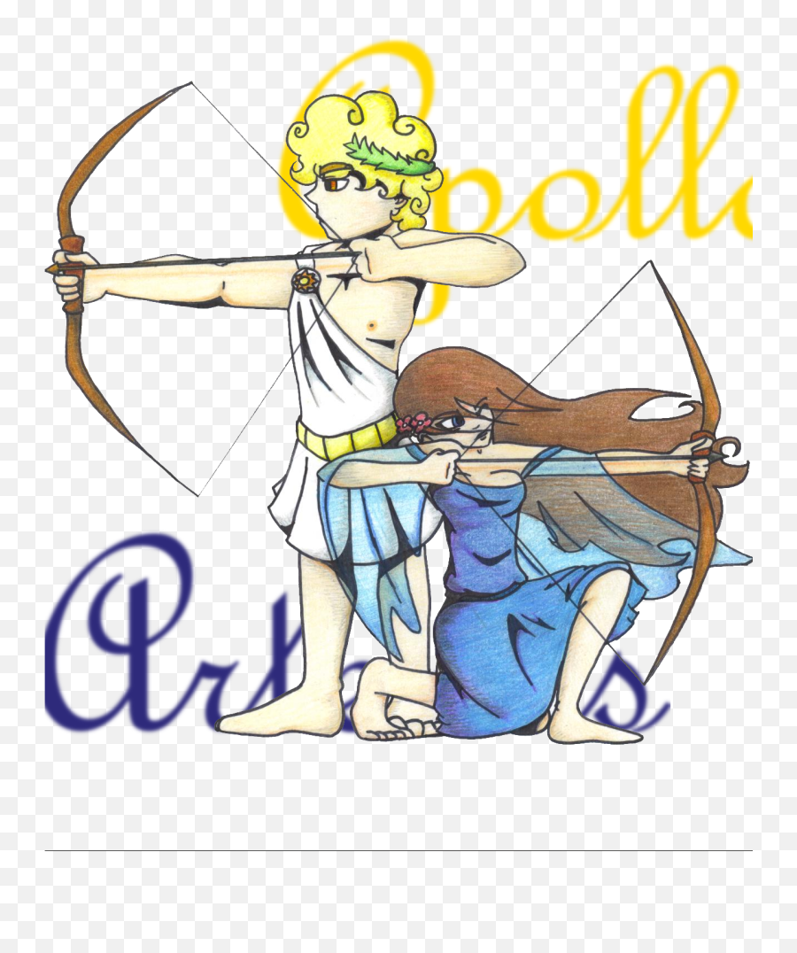 Allhailweegee Month Off - Greek Gods Artemis And Apollo Artemis And Apollo Clip Art Png,Artemis Icon