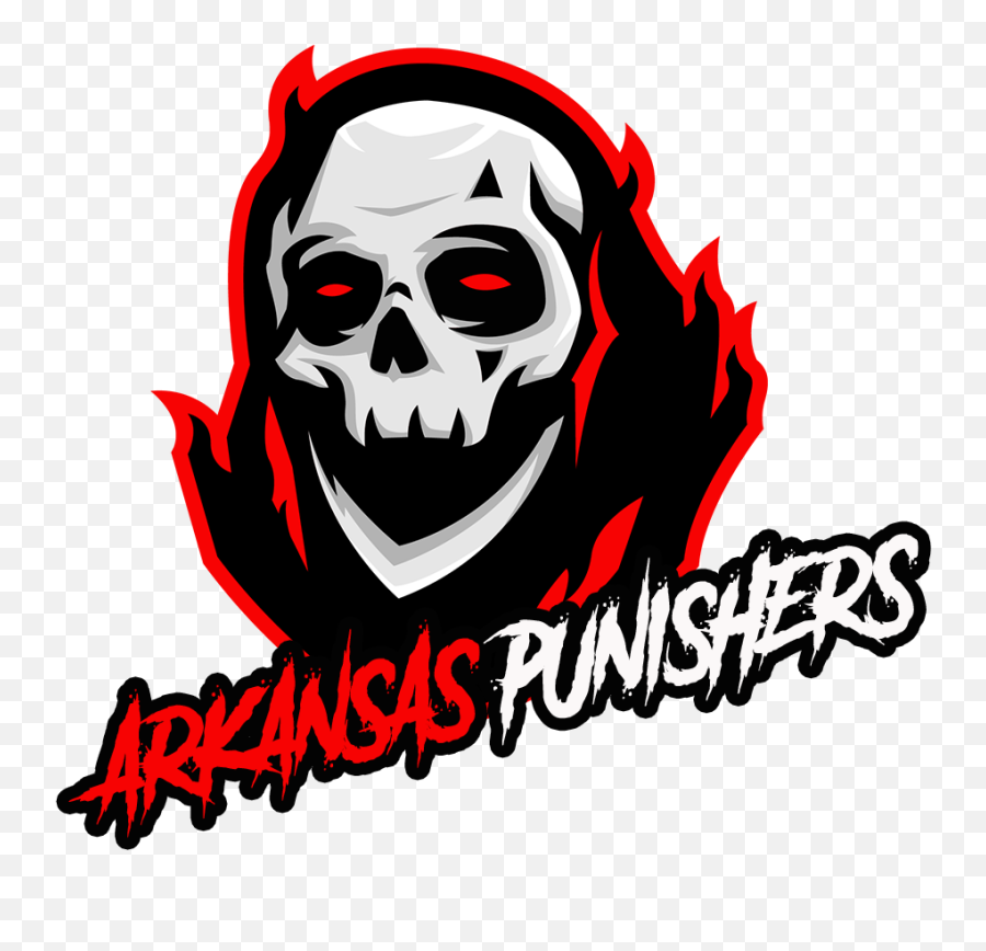 Arkansas Punishers - Scary Png,Ark Red Skull Icon