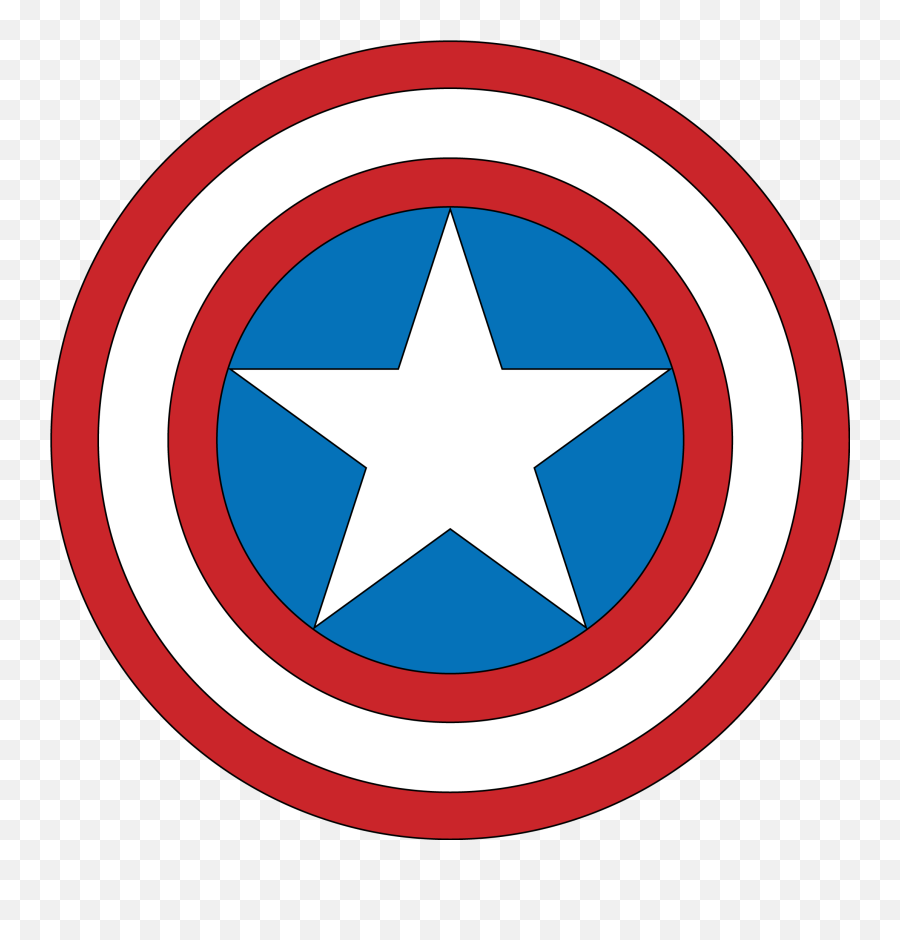 Bouclier Captain America 1018 - Hole In The Wall Gang Png,Avengers Symbol Png