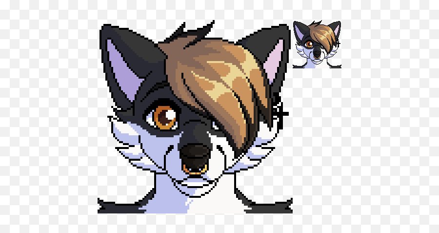 Pixel Icon Ych 95 - Fictional Character Png,Furry Wolf Icon