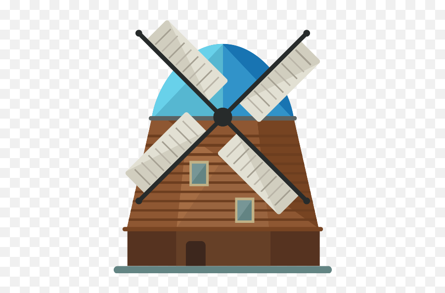 Kinderdijk Windmills Vector Svg Icon - Holland Windmill Icon Png,Dutch Windmill Icon