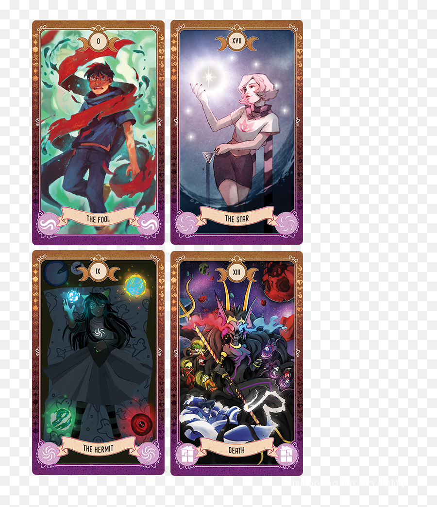 For Fans By Fanshomestuck Tarot Cards Acts 6 U0026 7 - Homestuck Tarot Cards Png,Tarot Card Png