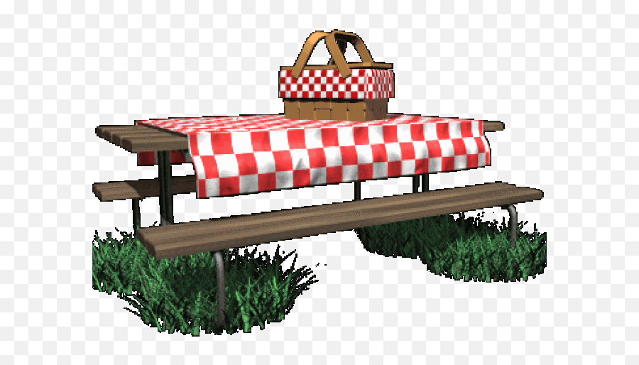 Picnic Clipart Mountain - Picnic Table With Cloth Png,Cloth Png