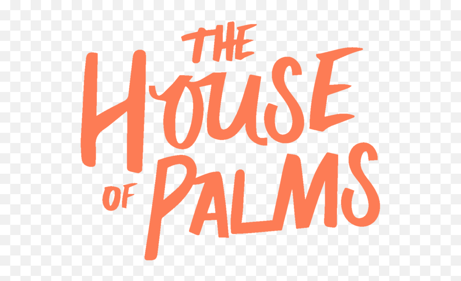 The House Of Palms - Peach Png,Coral Png