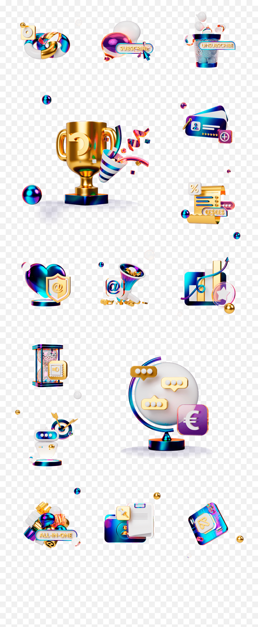 Ruleu0027s 3d Icons And Illustrations - Dot Png,3d Icon