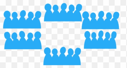 Unc Crowd Edited Clip Art - Vector Clip Art Clip Art Png,Crowd Icon Png
