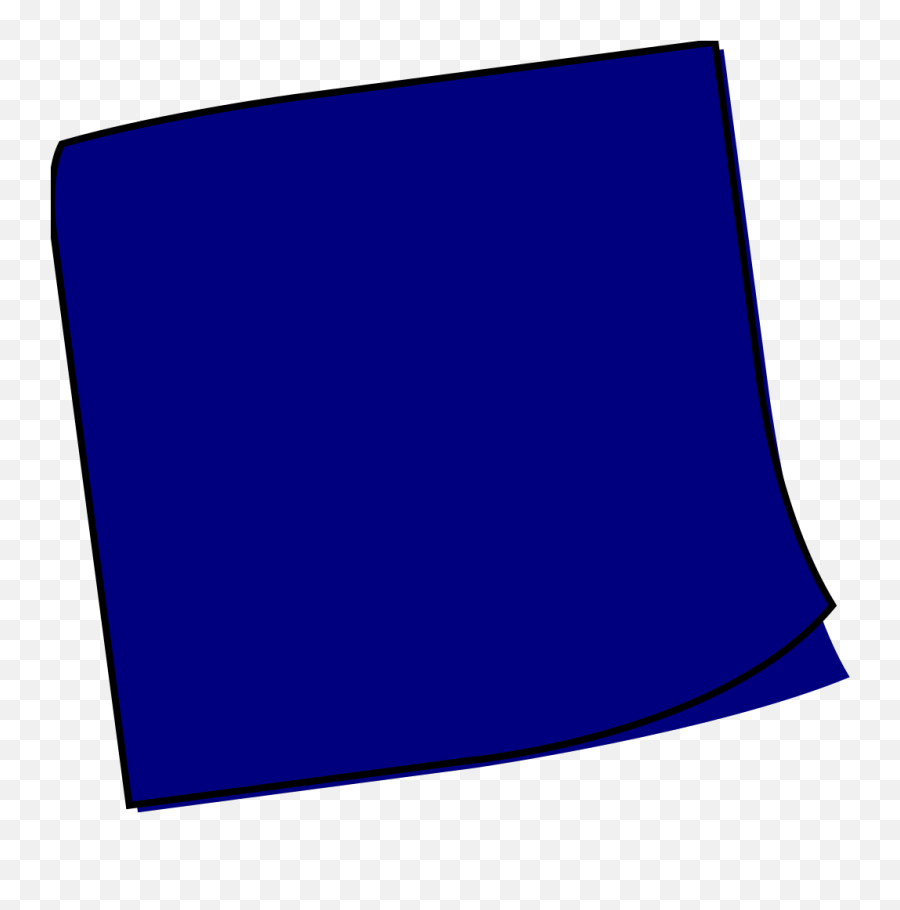 Dark Blue Post It Notes Transparent - Dark Blue Sticky Notes Png,Post It Notes Png