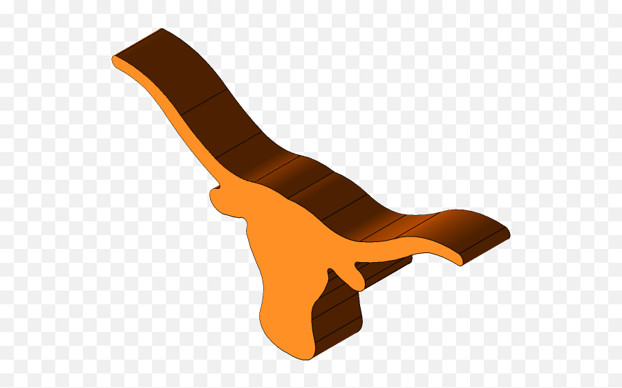 Ut Longhorn Logo 3d Cad Model Library Grabcad - Texas Long Horn 3d Png,Longhorn Icon