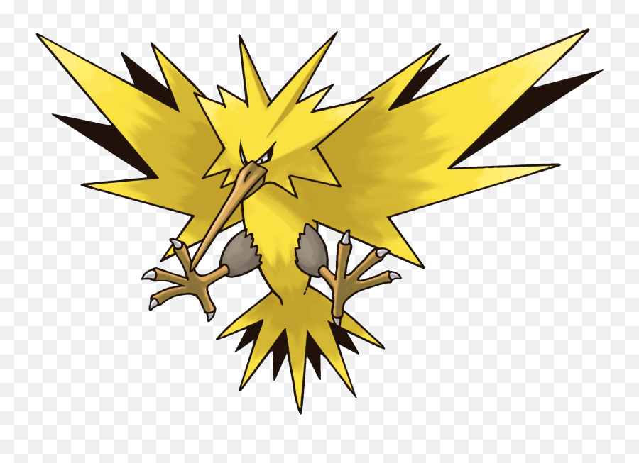 Pokemon Icon Clipart - Zapdos Pokemon Png,Legendary Pokemon Png