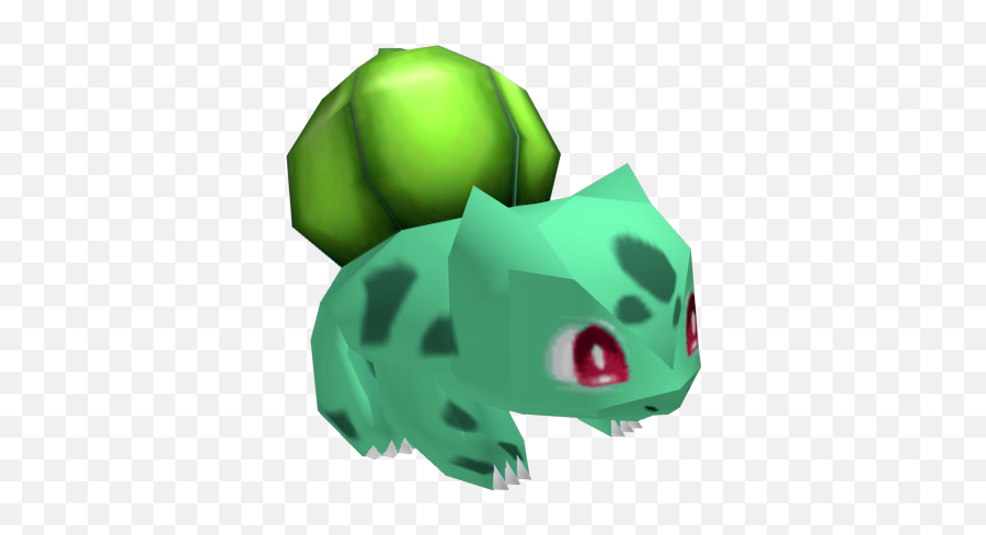 Nintendo 64 - Pokémon Snap 001 Bulbasaur The Models Pokemon Snap Bulbasaur Model Png,Bulbasaur Icon