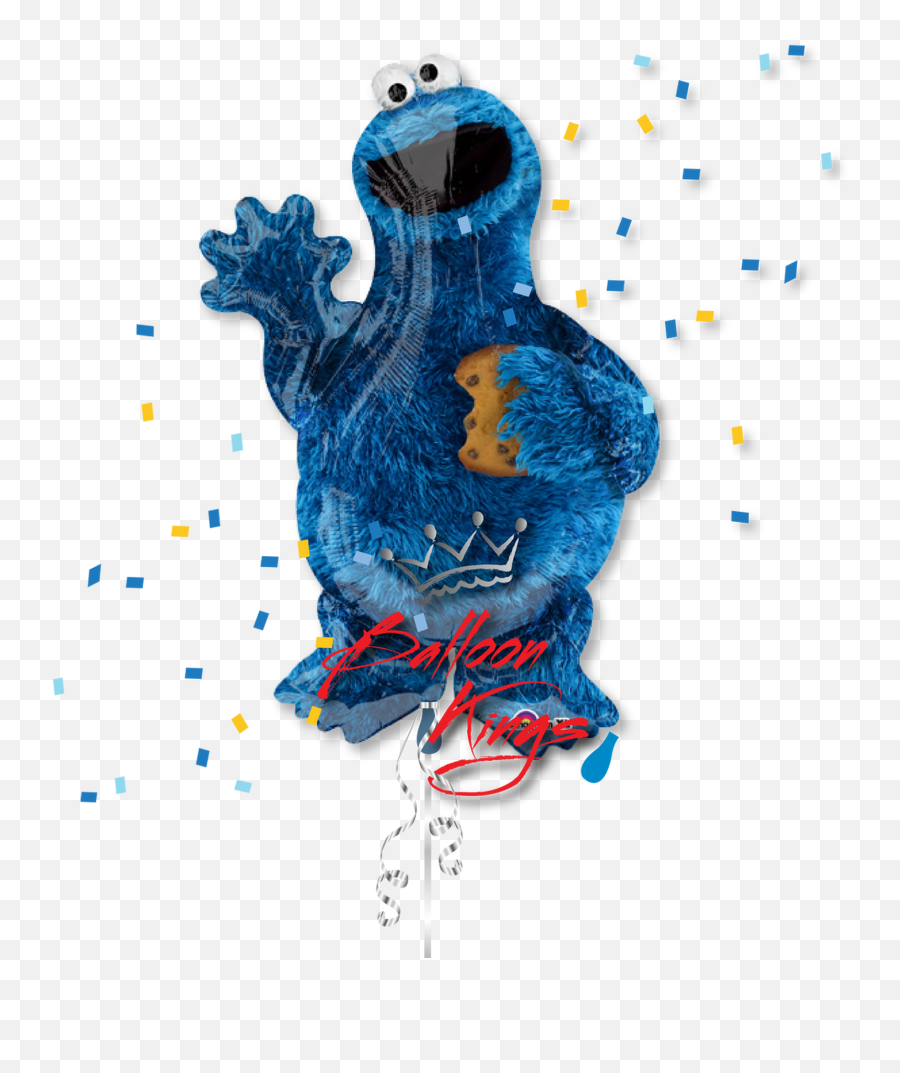 Cookie Monster - Cookie Monster Balloons Png,Cookie Monster Png