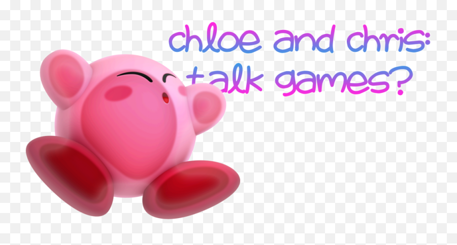 Chloe And Chris Talk Games Episode 2 - Kirby And Drawful 2 Cartoon Png,Kirby Png