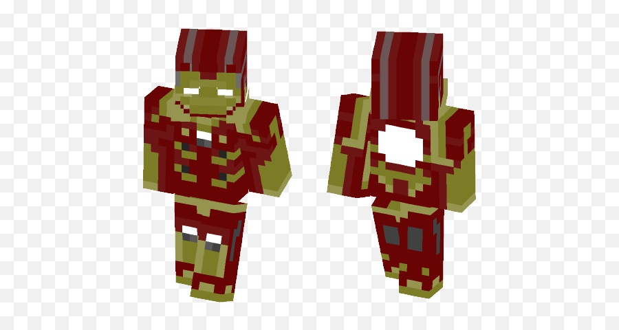 Download Hulkbuster Iron - Man Minecraft Skin For Free Png,Iron Man Comic Png