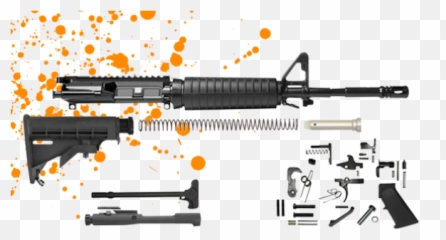 Del Ton Rifle Kits U0026 Ar 15 Rifles Gun Supplies - Ar 15 Build Kit Png,Rifle Png