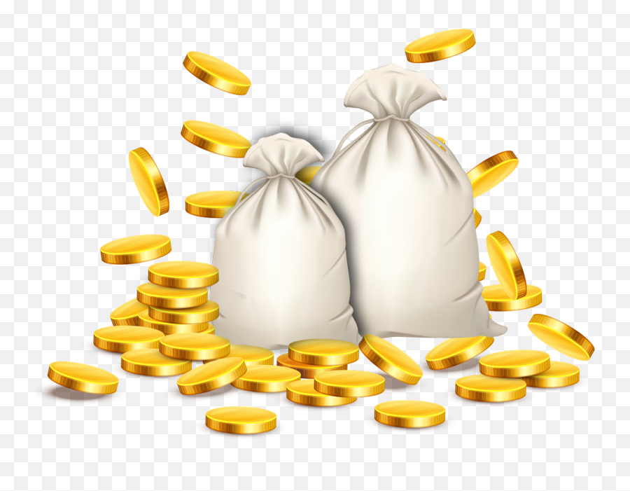 Money Bag Png Transparent Images Clipart Icon Emoji - Transparent Background Gold Coins Png,Moneybag Png