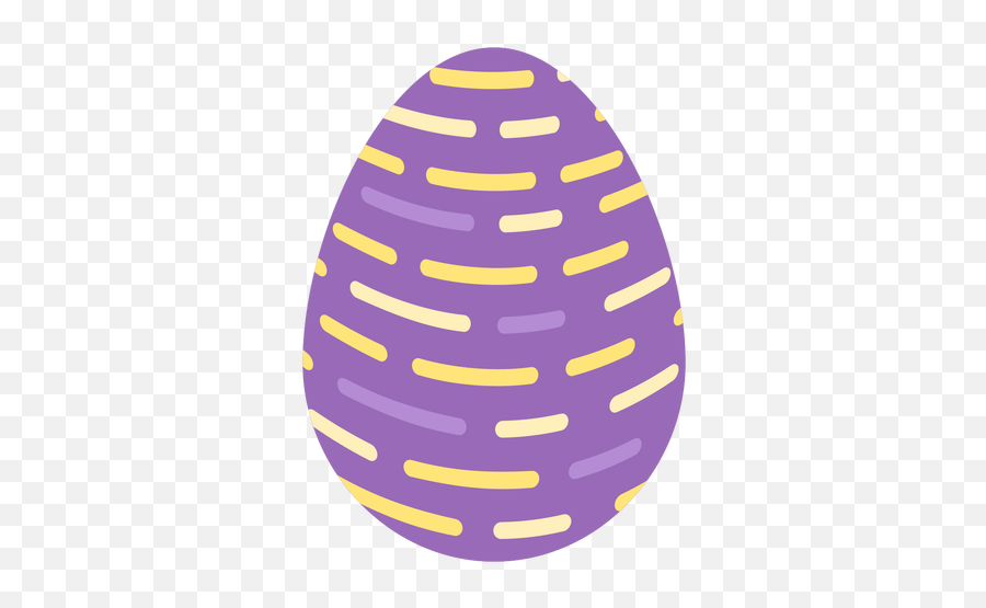 Egg Easter Painted Pattern Dashed Line - Illustration Png,Dashed Line Png