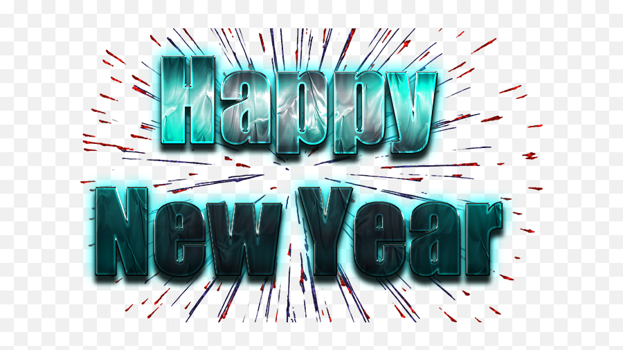 New Year Png - Year Clipart Word Png,New Years Png