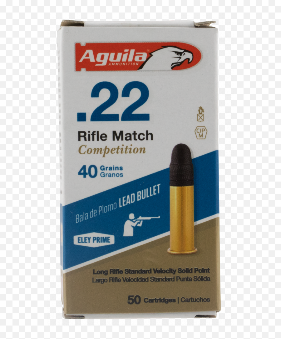 Download Aguila 1b222518 Match Competition Standard Velocity - Bullet Png,Ammo Png