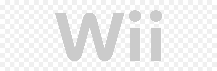 Wii Logo - Wii Logo Transparent Png,Nintendo Logo Transparent