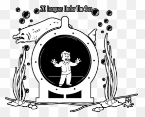 Download Icon 20 Leagues Under The Sea - Fallout 4 Unused Content Png,Under The Sea Png