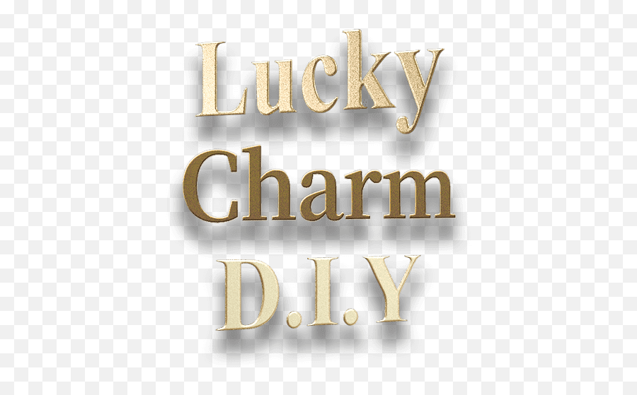 Lucky Charm D - Calligraphy Png,Lucky Charms Logo
