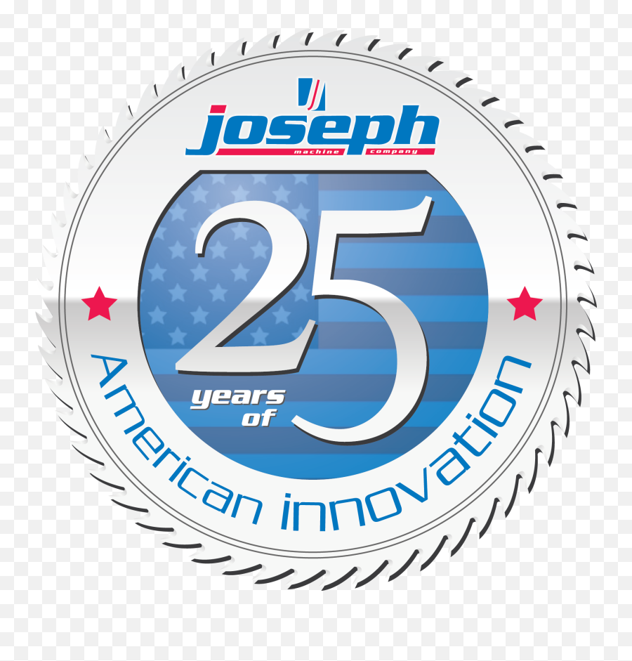 Joseph Machine Company Celebrates 25 - California Png,25th Anniversary Logo