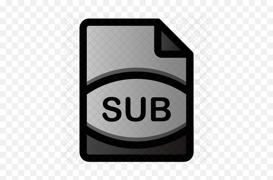 Sub File Icon - Icon Png,Sub Png