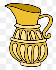 Jugs Of Oil U2013 Clipartshare - Jug Clipart Black And White Png,Hanukkah Png