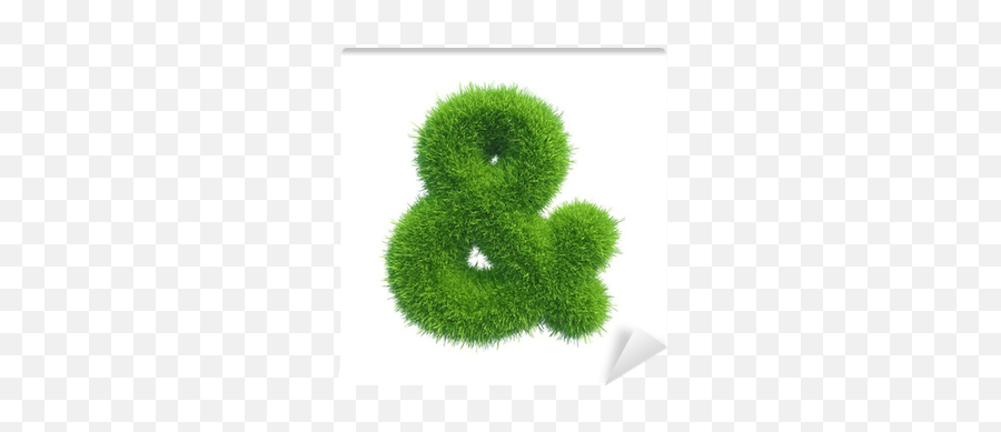 Ampersand Sign Grass Isolated - We Live To Change Lawn Png,Ampersand Transparent Background