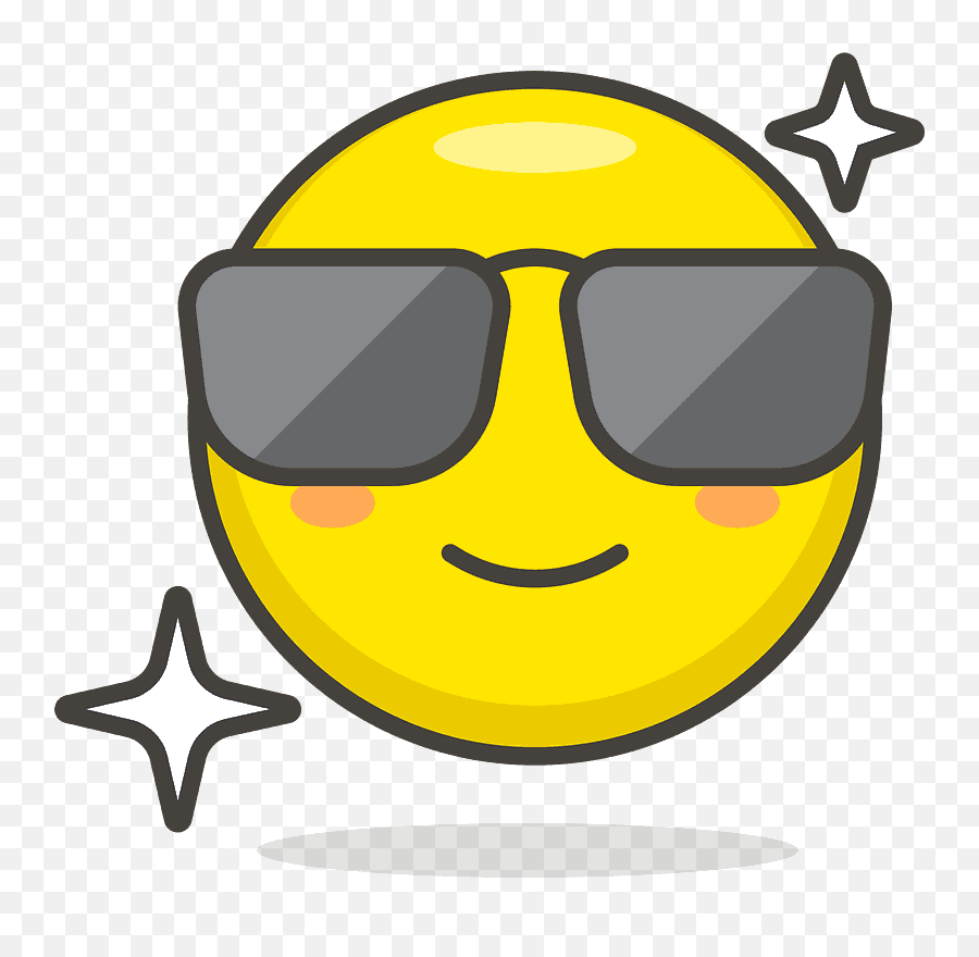 File012 - Smilingfacewithsunglassessvg Wikimedia Commons Positive Attitude Emoji Png,Cool Emoji Png