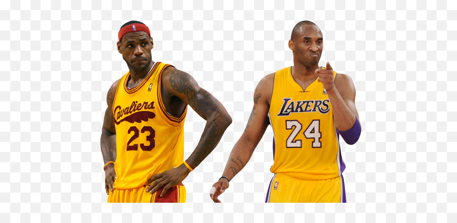 Download Lebron James And Kobe Bryant - Kobe Bryant Transparent Png,Kobe Png