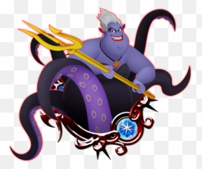 Hd Ursula - Kingdom Hearts Unchained X Kairi Png,Ursula Png
