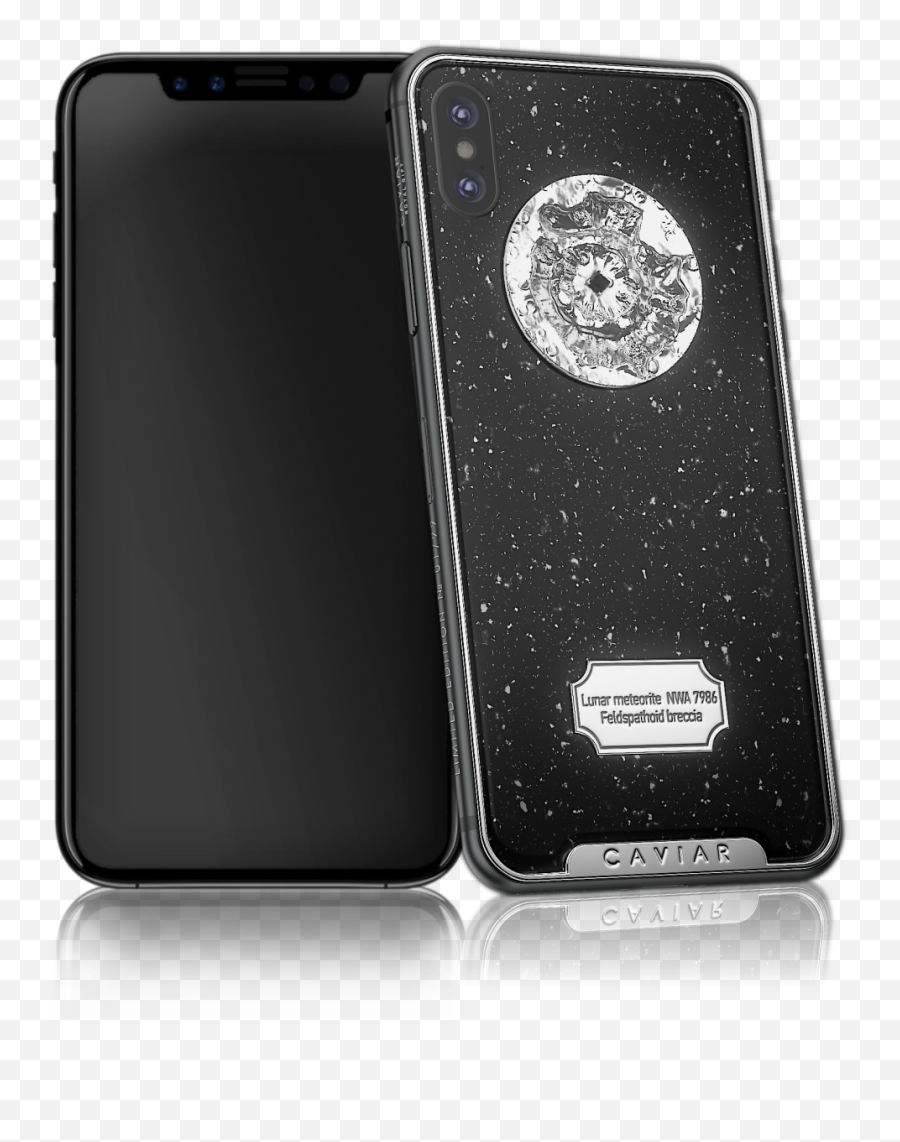 Buy Caviar Iphone X Space Moon - Caviar Iphone X Png,Iphone X Transparent Background