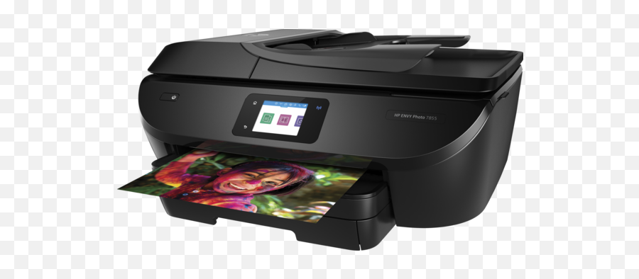 Laser Printer Background Png - Hp Envy Photo 7830 Aio Printer,Printer Png