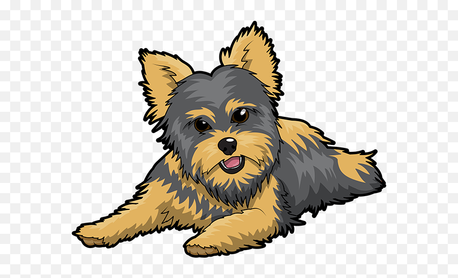 Yorkie Emojis For Dog Lovers Messages - Yorkshire Terrier Png,Yorkie Png