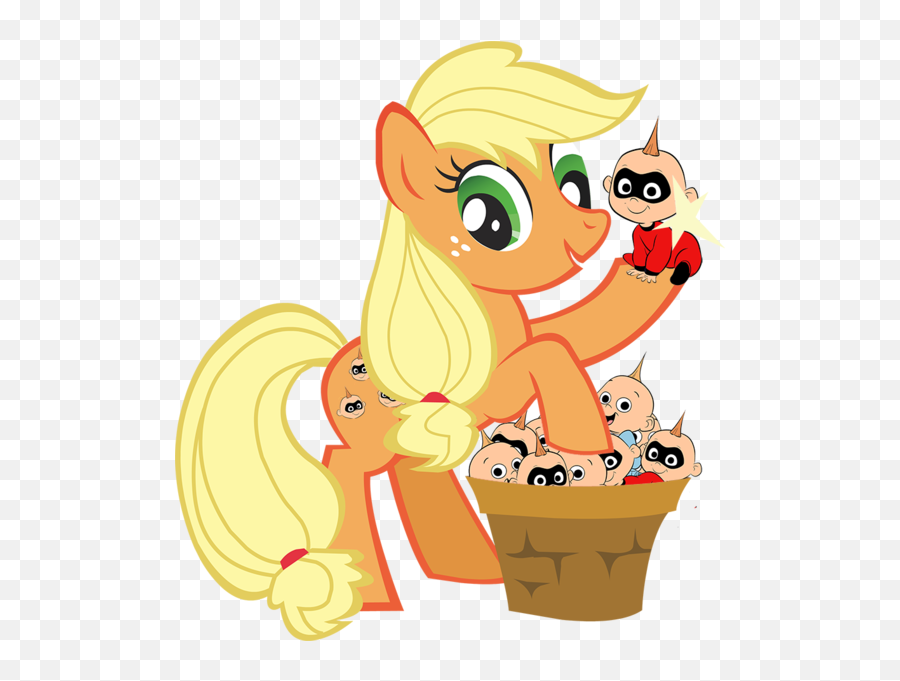 Earth Pony Female Jack - Rainbow Dash Twilight Sparkle Applejack My Little Pony Png,Incredibles Transparent