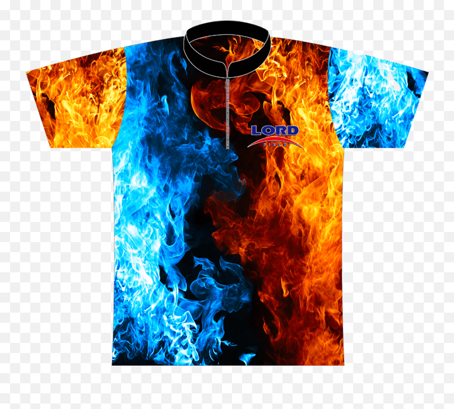 Red Blue Flame Logo - Logodix Orange Blue Bowling Shirt Png,Blue Flames Png