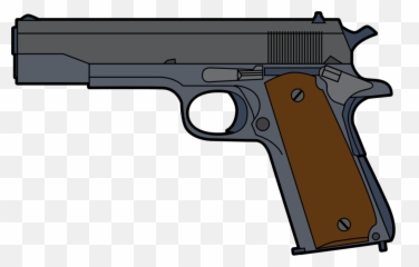 Gun Clipart Old Fashioned - Transparent Background png