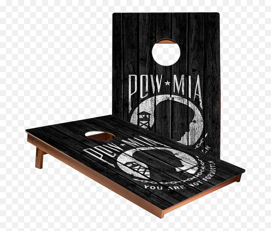 Dale Pow Mia Recreation Cornhole Boards - Cornhole Png,Pow Mia Logo