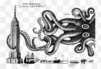 Kraken Rum - Size Of The Kraken Png,Kraken Png