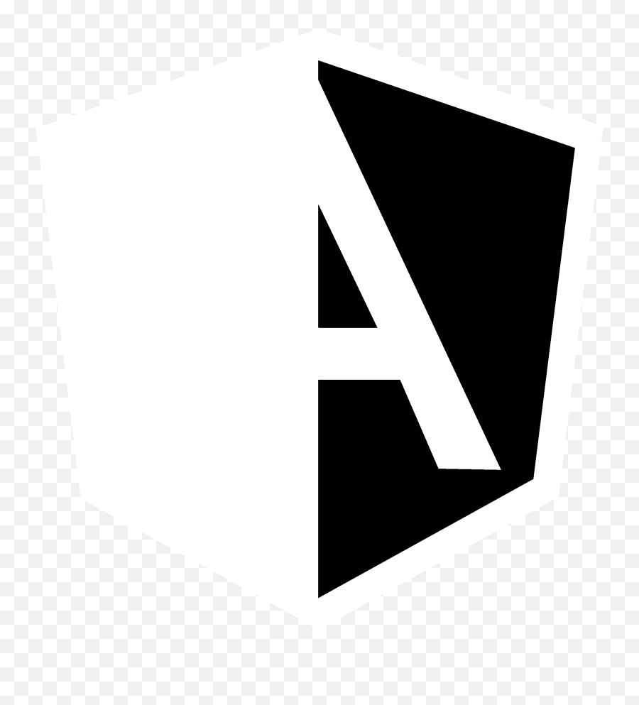 Angular Icon Logo Png Transparent Svg - Angular Icon Black And White,Angular Logo