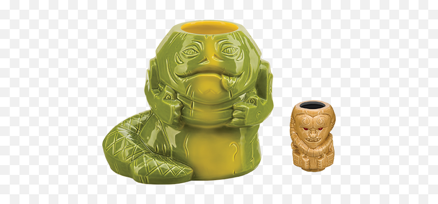 Jabba The Hutt Geeki Tikis Mug With Bib - Star Wars Tiki Mugs Png,Jabba The Hutt Png