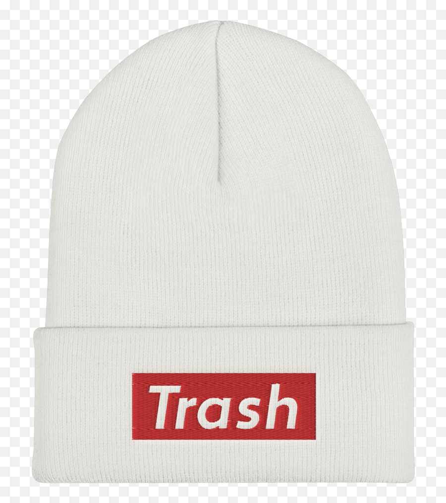 Trash Hypebeast Cuffed Beanie Sold By Undead Apparel - Toque Png,Hypebeast Logo