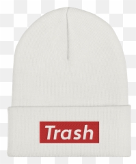 Trash Hypebeast Cuffed Beanie Sold By Undead Apparel - Toque Png,Hypebeast Logo