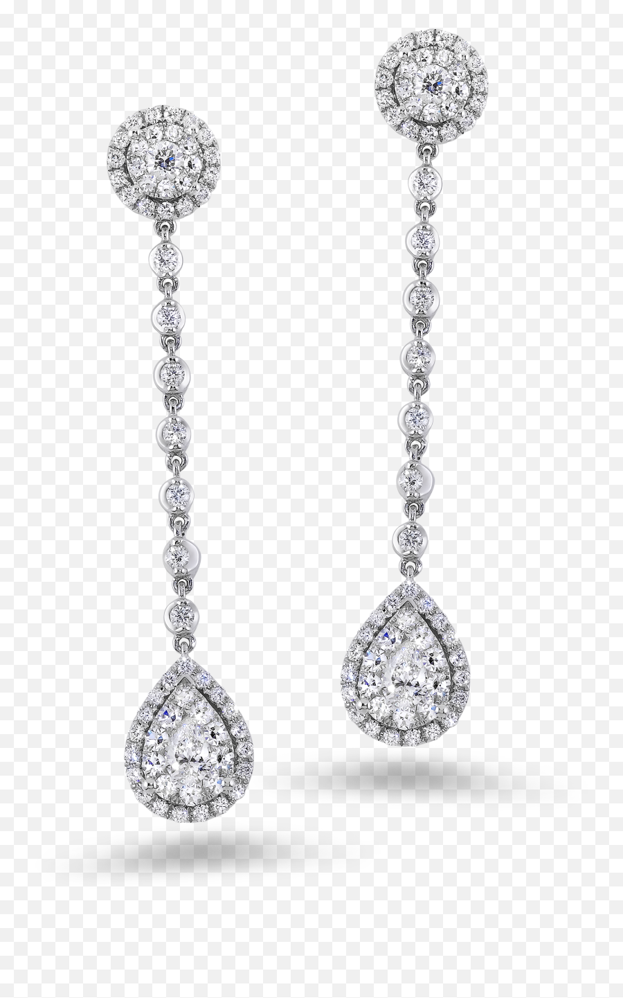 Download Free Png Diamond Earrings - Diamond Earring Transparent Background,Diamond Earring Png