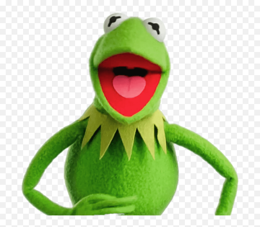 Frog Laughing Transparent Png - Kermit The Frog Laughing,Kermit The Frog Png