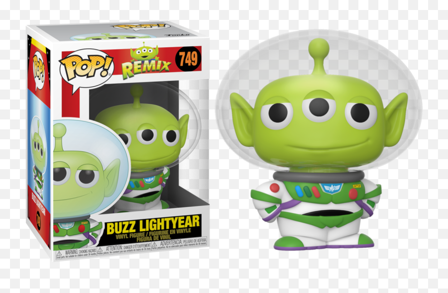 Alien Remix Buzz Lightyear Pop Vinyl Figure - Funko Pop Png,Buzz Lightyear Icon