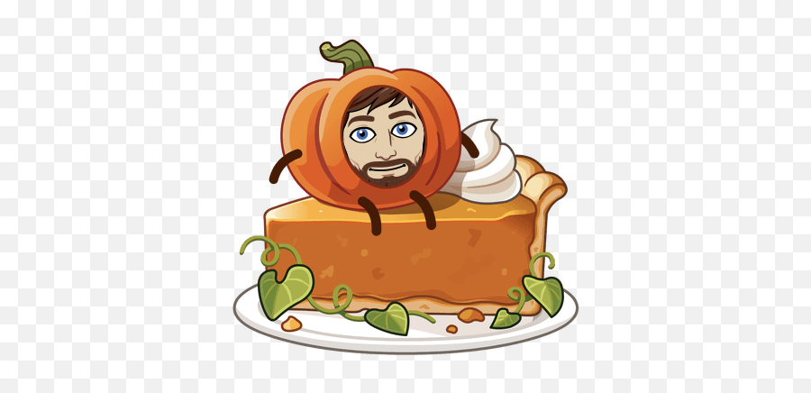 Jeff Bigham - Pumpkin Pie Bitmoji Png,Pumpkin Pie Icon